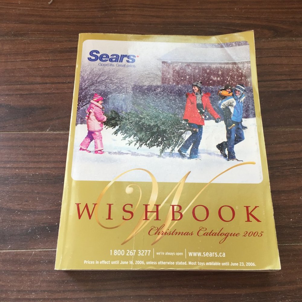 2005 Sears Christmas Wishbook Catalog Canada